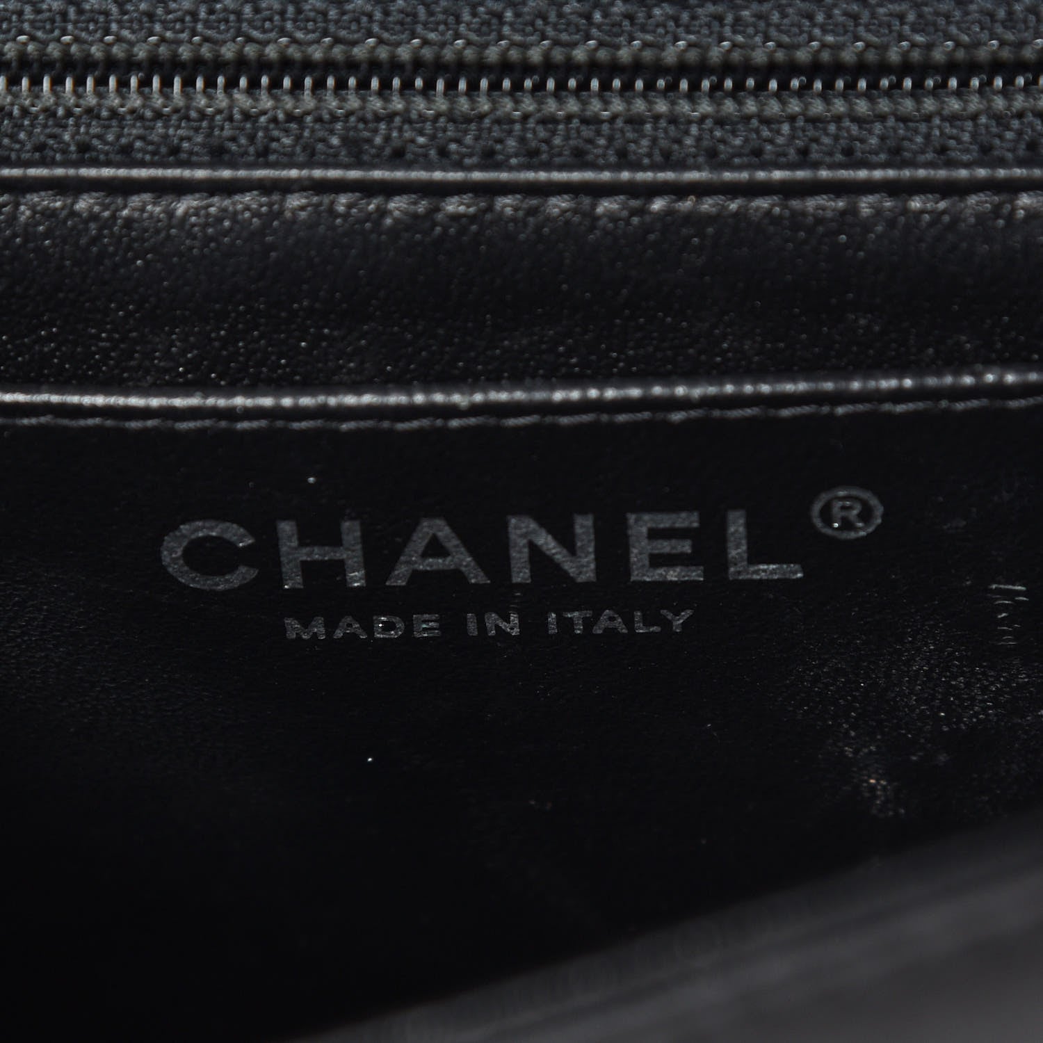 Chanel Lambskin Quilted Mini Square Flap Black 8 of 10