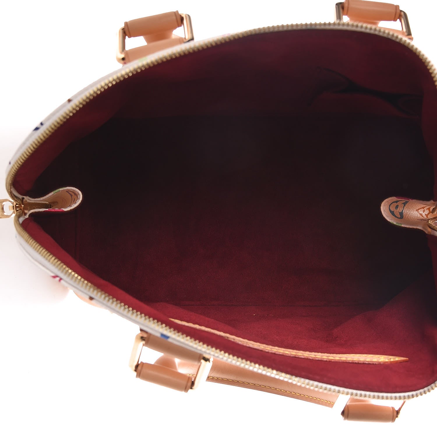Louis Vuitton Monogram Multicolor Alma White 5 of 19