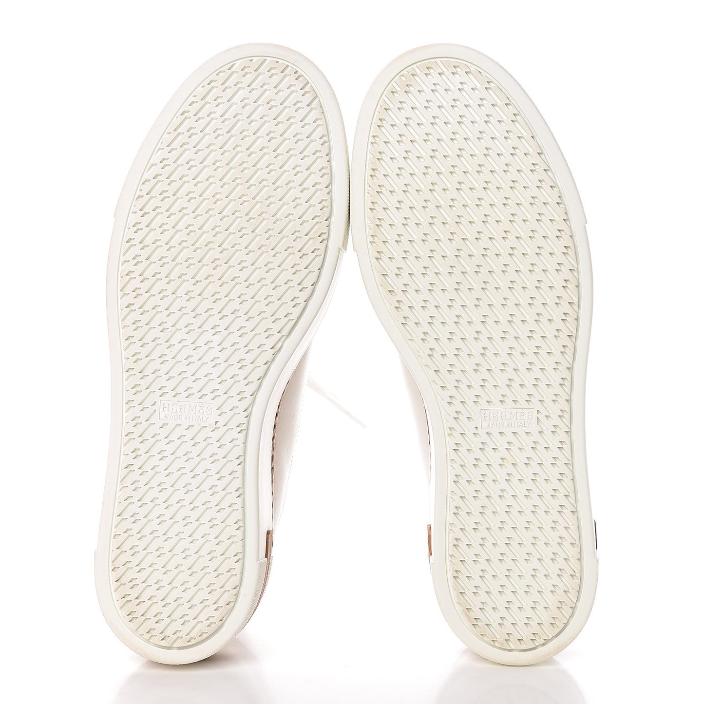 Calfskin Polo Sneakers 38 White