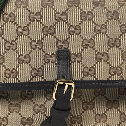 Gucci Monogram Web Childrens Messenger Bag Beige Ebony Cocoa 8 of 10