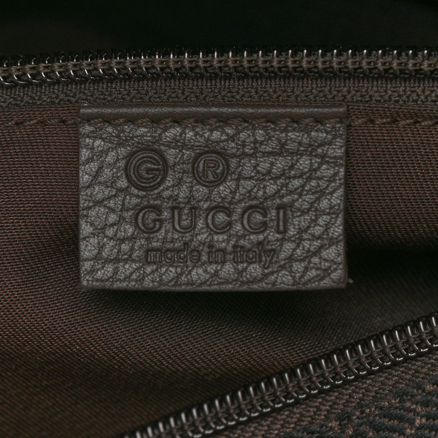 Gucci Nylon Monogram Large Carry On Duffle Dark Brown 6 of 10