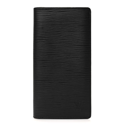 Louis Vuitton Epi Brazza Wallet Black 1 of 7