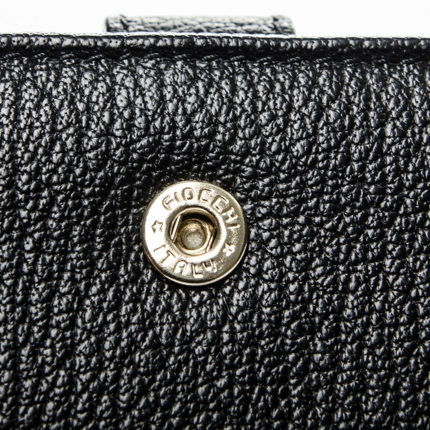 Burberry Signature Grain Calfskin Compact Wallet Black 8 of 8