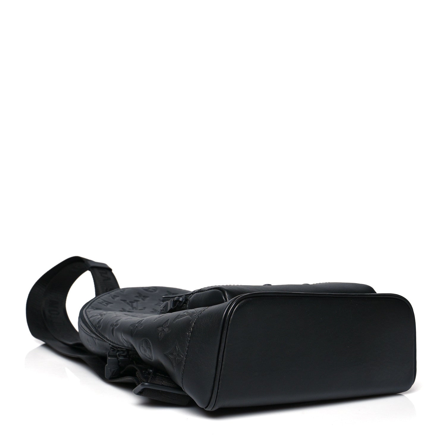 Louis Vuitton Monogram Shadow Racer Slingbag Black 3 of 9