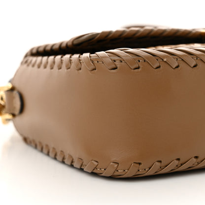 Fendi Vitello King Ceylon Intreccio Baguette  Sand 8 of 11
