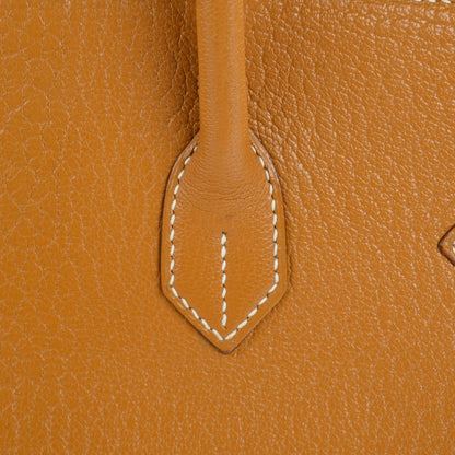 Hermes Chevre De Coromandel Birkin 35 Caramel 6 of 22