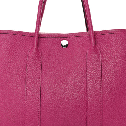Hermes Vache Country Garden Party 30 TPM Rose Pourpre 8 of 16