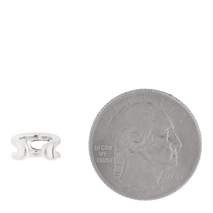 Hermes Sterling Silver Chaine D'Ancre Punk Single Ear Cuff Earring 2 of 4