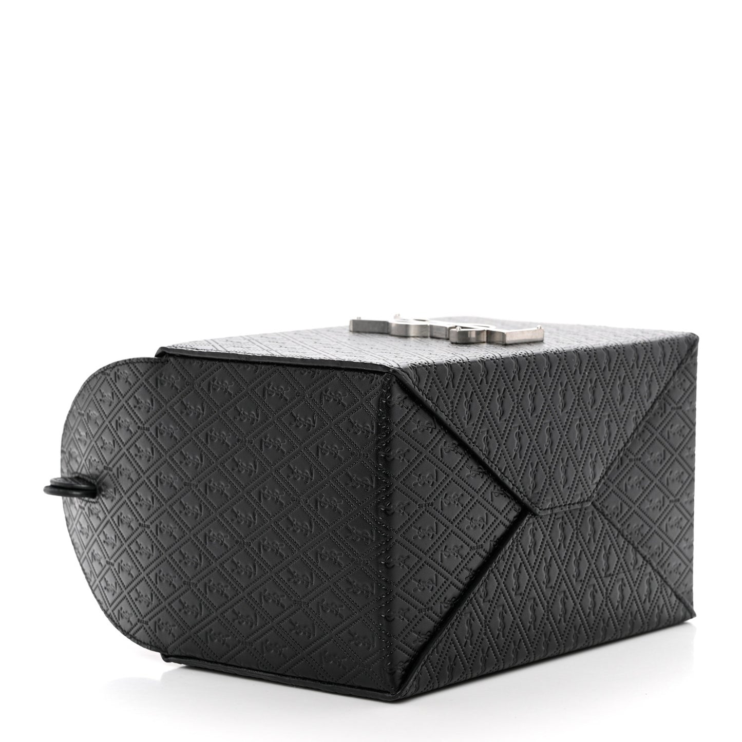 Calfskin Monogram Take Away Box Black