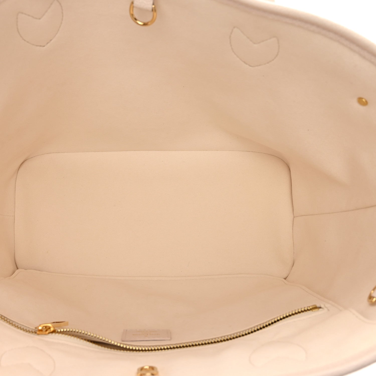 Louis Vuitton Empreinte Monogram Giant Neverfull MM Degrade Neutral 6 of 9