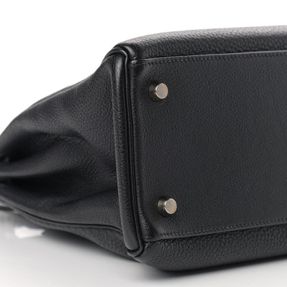 Hermes Togo Kelly Retourne 28 Black 8 of 11