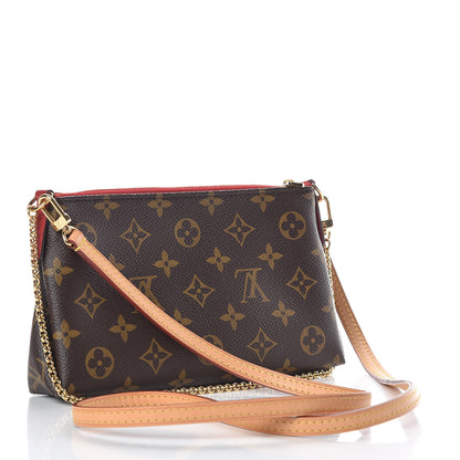Louis Vuitton Monogram Pallas Clutch Cherry 3 of 9