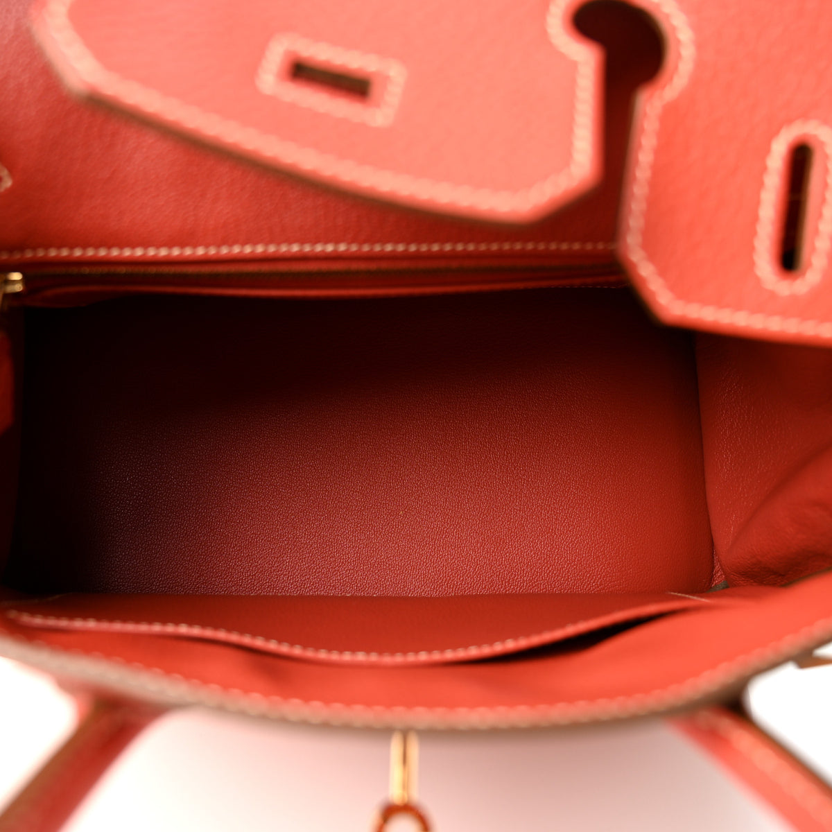 Taurillon Clemence Birkin 30 Sanguine