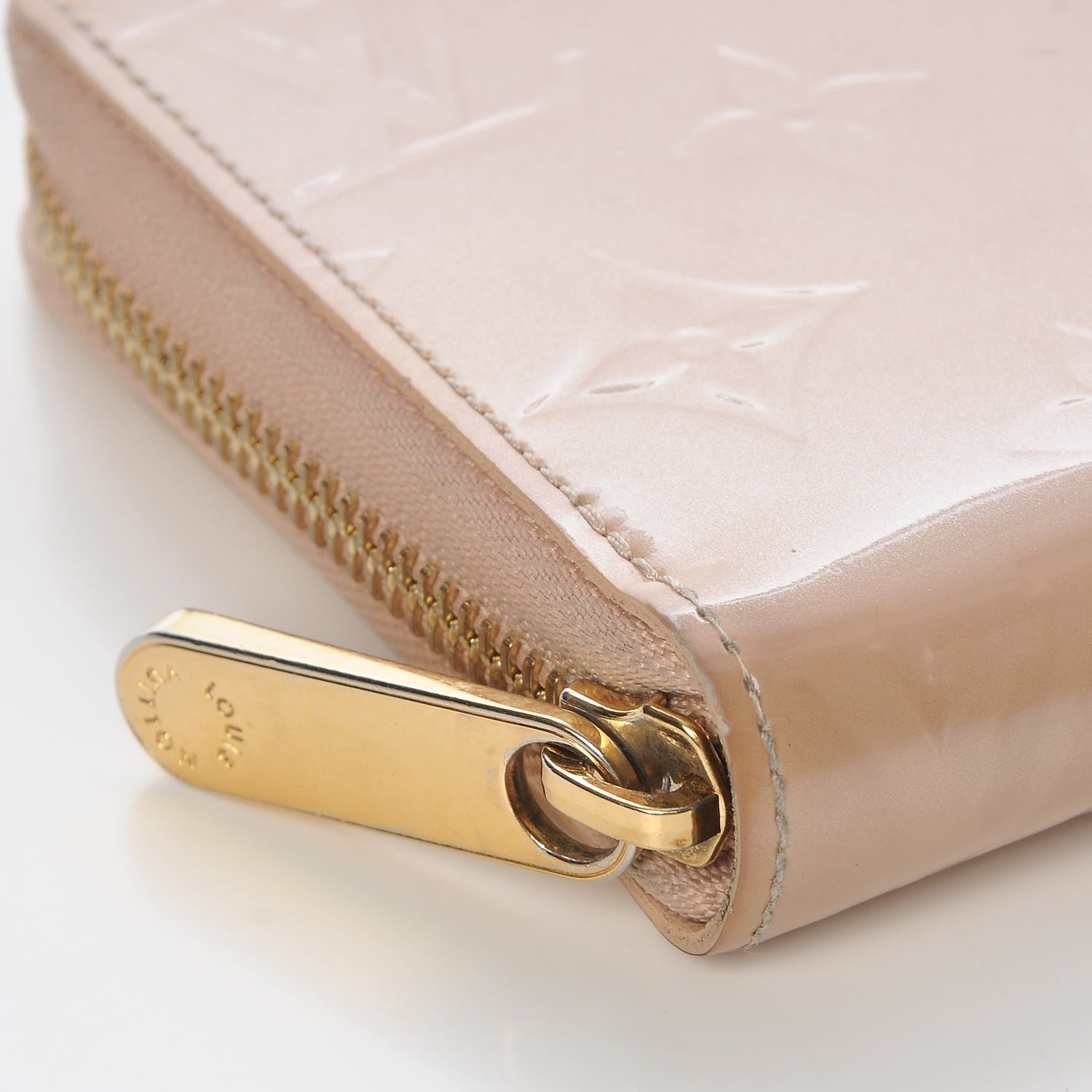 Louis Vuitton Vernis Zippy Wallet Noisette 9 of 10