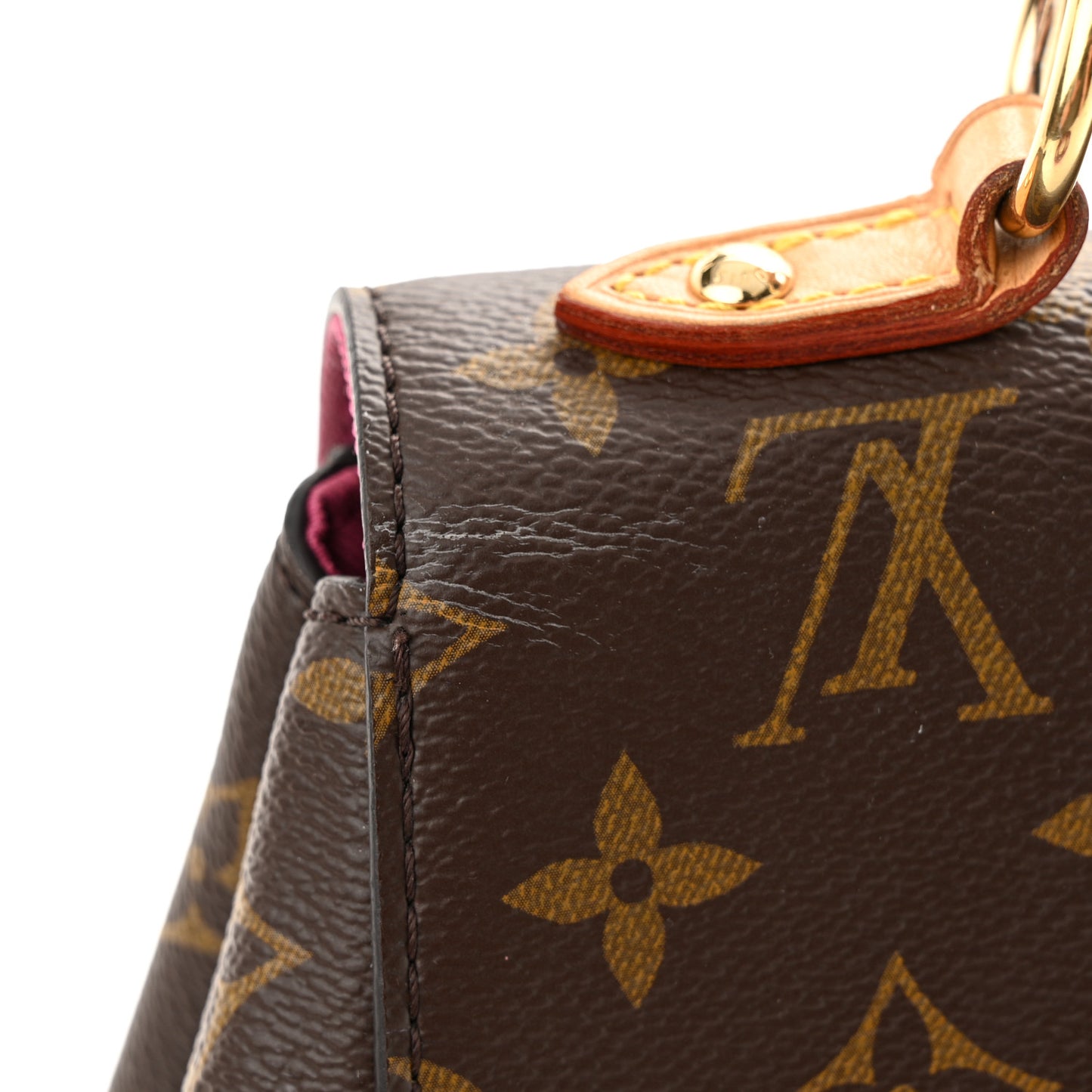 Monogram Cluny BB Bordeaux Fuchsia