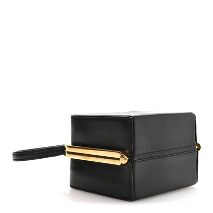 Celine Shiny Calfskin Lana Triomphe Minaudiere Black 4 of 11
