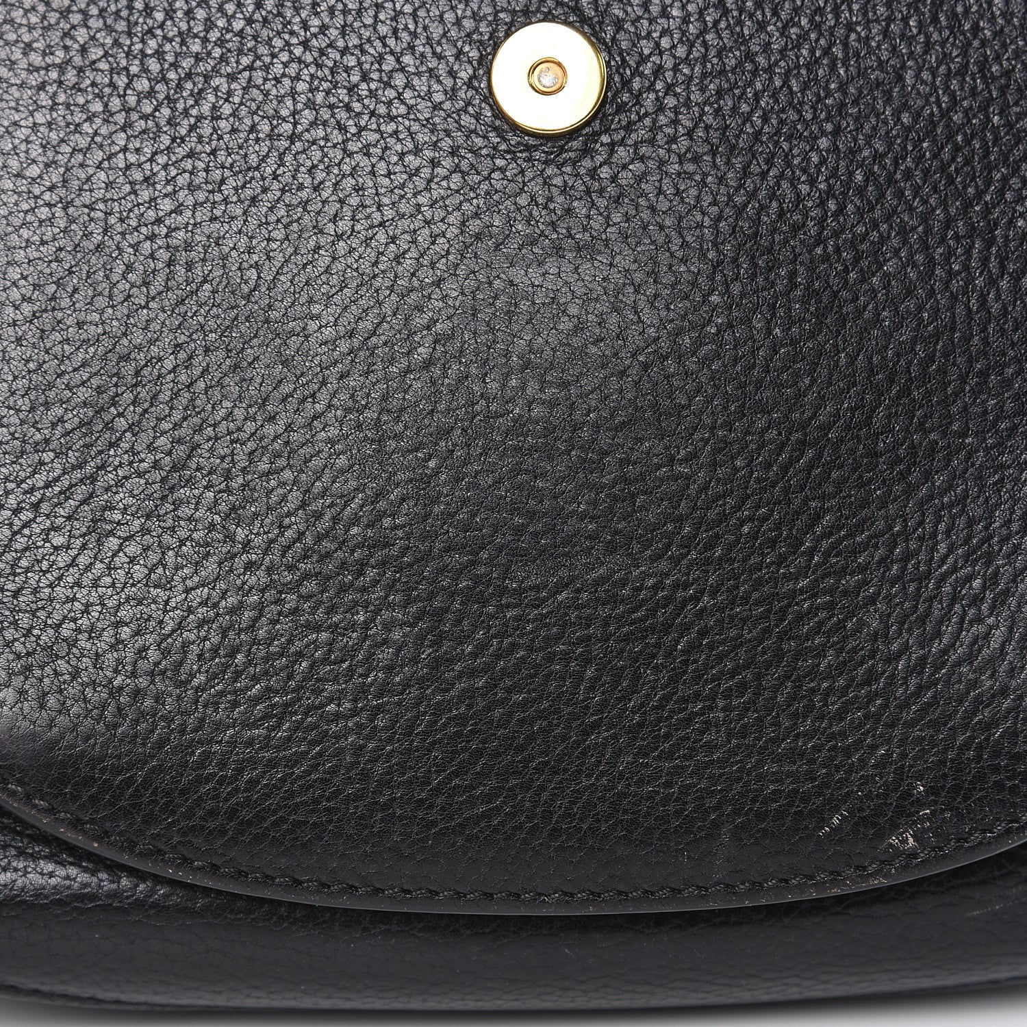Chloe Grained Calfskin Small Hudson Tassel Shoulder Bag Black 12 of 19