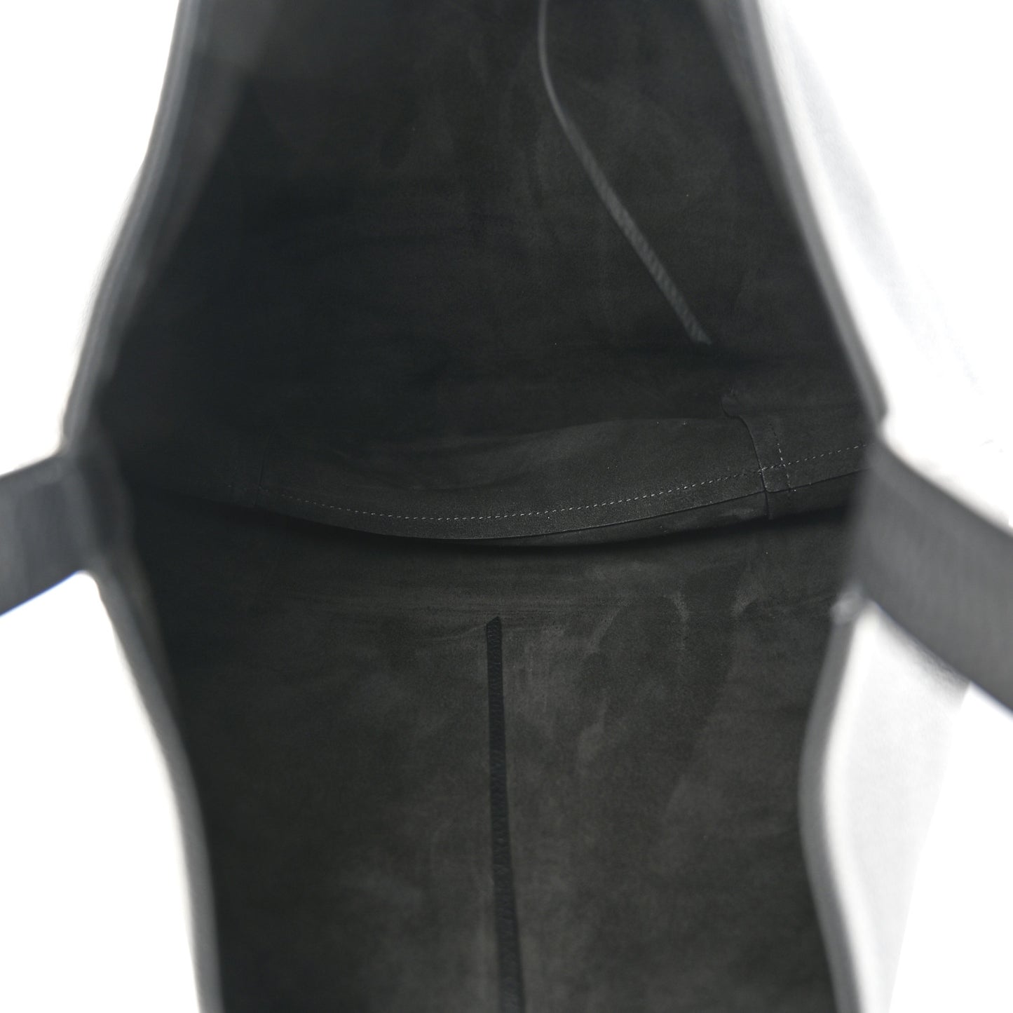 Grained Calfskin Large N/S Park Tote Black