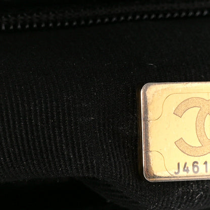 Chanel Shiny Aged Calfskin Quilted Nano Kelly Shopper Black 7 of 11