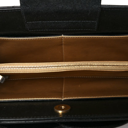 Chanel Lambskin Quilted Coco Midnight Clutch Black 5 of 10