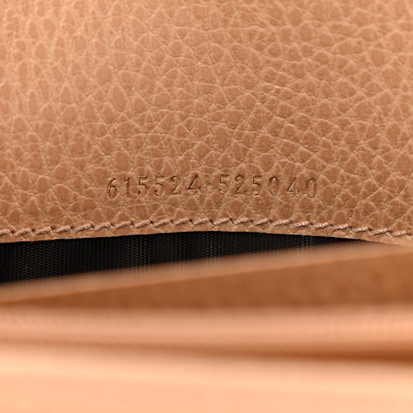 Dollar Calfskin Interlocking G Continental Wallet Camelia