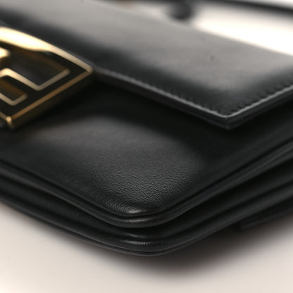 Fendi Vitello Grace Matte Duo Baguette Black 10 of 10