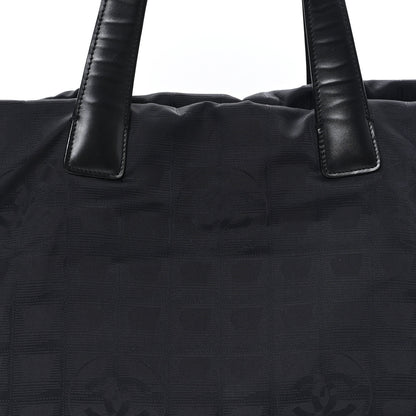 Chanel Nylon Medium Travel Tote Black 8 of 10