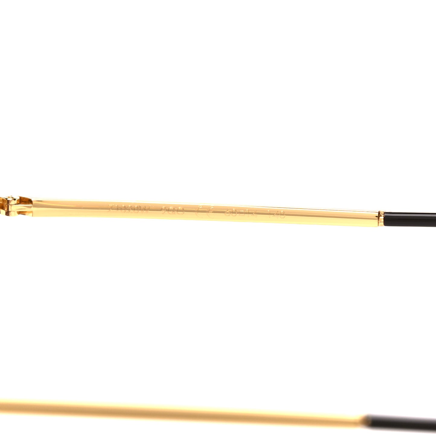 Metal Clockwise Sunglasses Z1020W Gold