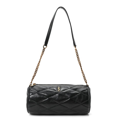 Saint Laurent Lambskin Monogram Mini Sade Tube Bag Black 1 of 10