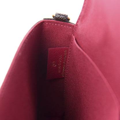 Louis Vuitton Monogram Pochette Felicie Chain Wallet Fuchsia 10 of 12