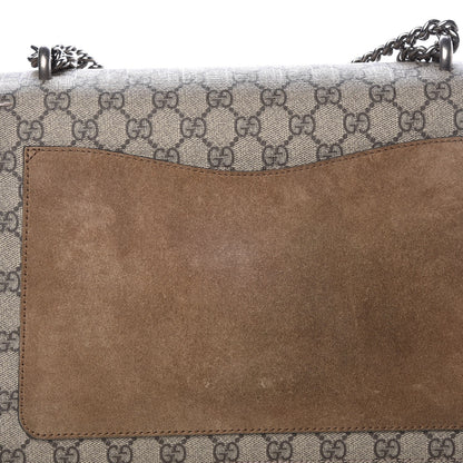 Gucci GG Supreme Monogram Medium Dionysus Shoulder Bag Taupe 10 of 10