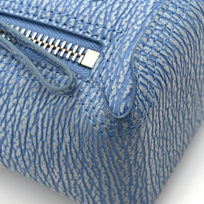 3.1 Phillip Lim Textured Calfskin Mini Pashli Satchel Blue Ivory 10 of 14