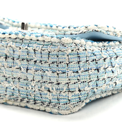 Chanel Tweed Braid Mini Flap Blue White 6 of 9
