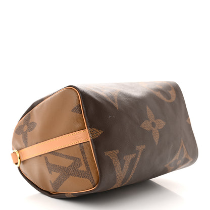 Louis Vuitton Reverse Monogram Giant Speedy Bandouliere 30 4 of 16