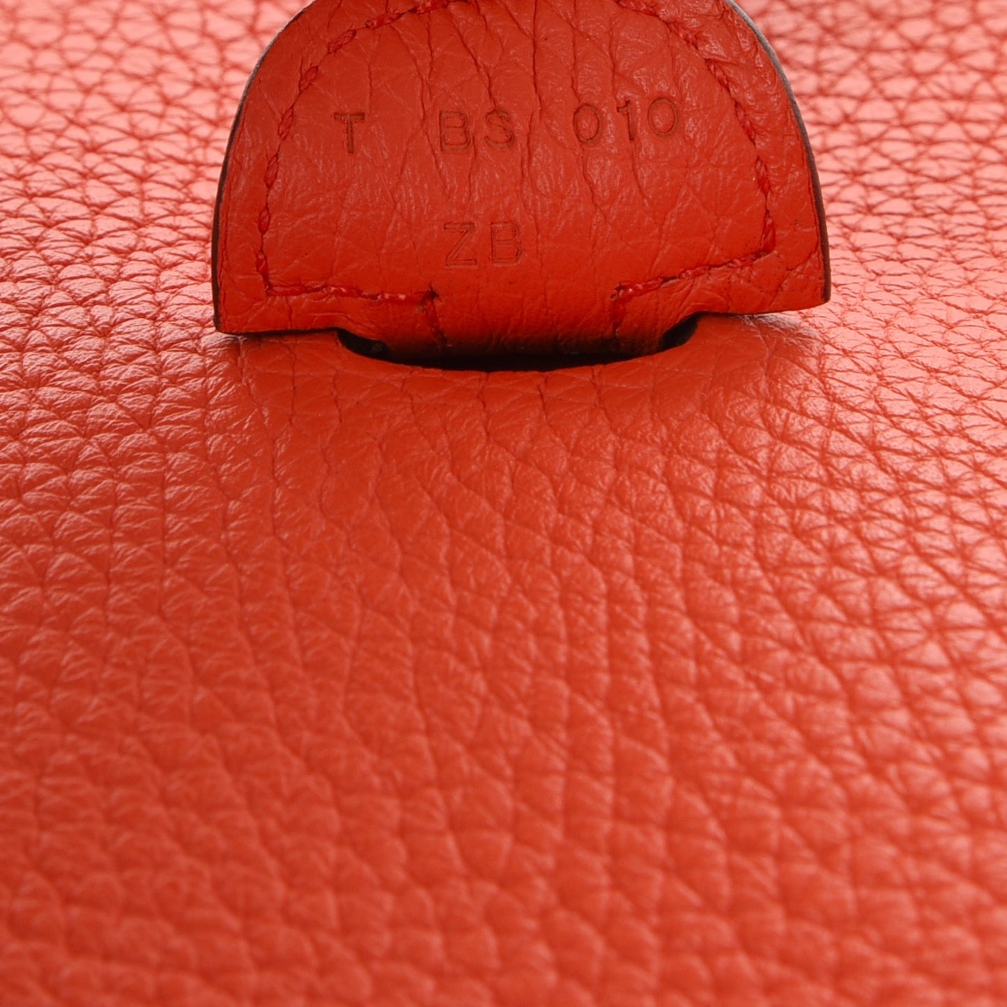 Taurillon Clemence Evelyne III PM Orange Poppy