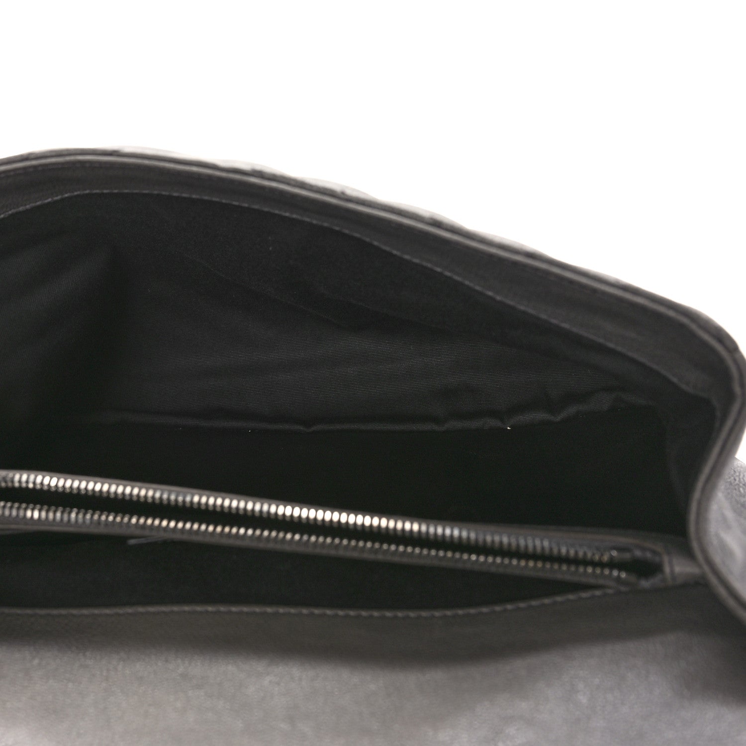 Saint Laurent Sheepskin Matelasse Large Monogram College Satchel Dark Anthracite 5 of 9