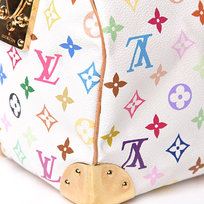 Louis Vuitton Monogram Multicolor Speedy 30 White 10 of 13