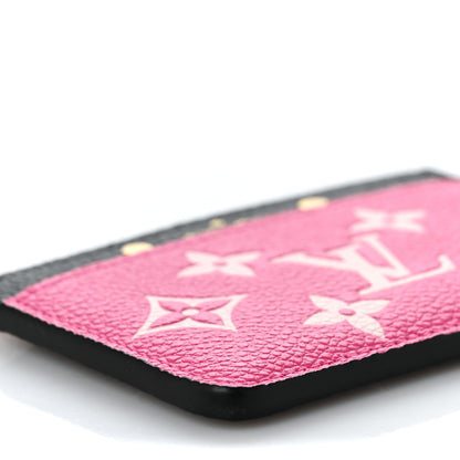 Louis Vuitton Empreinte Spring In The City Card Holder Black White Pink 7 of 8
