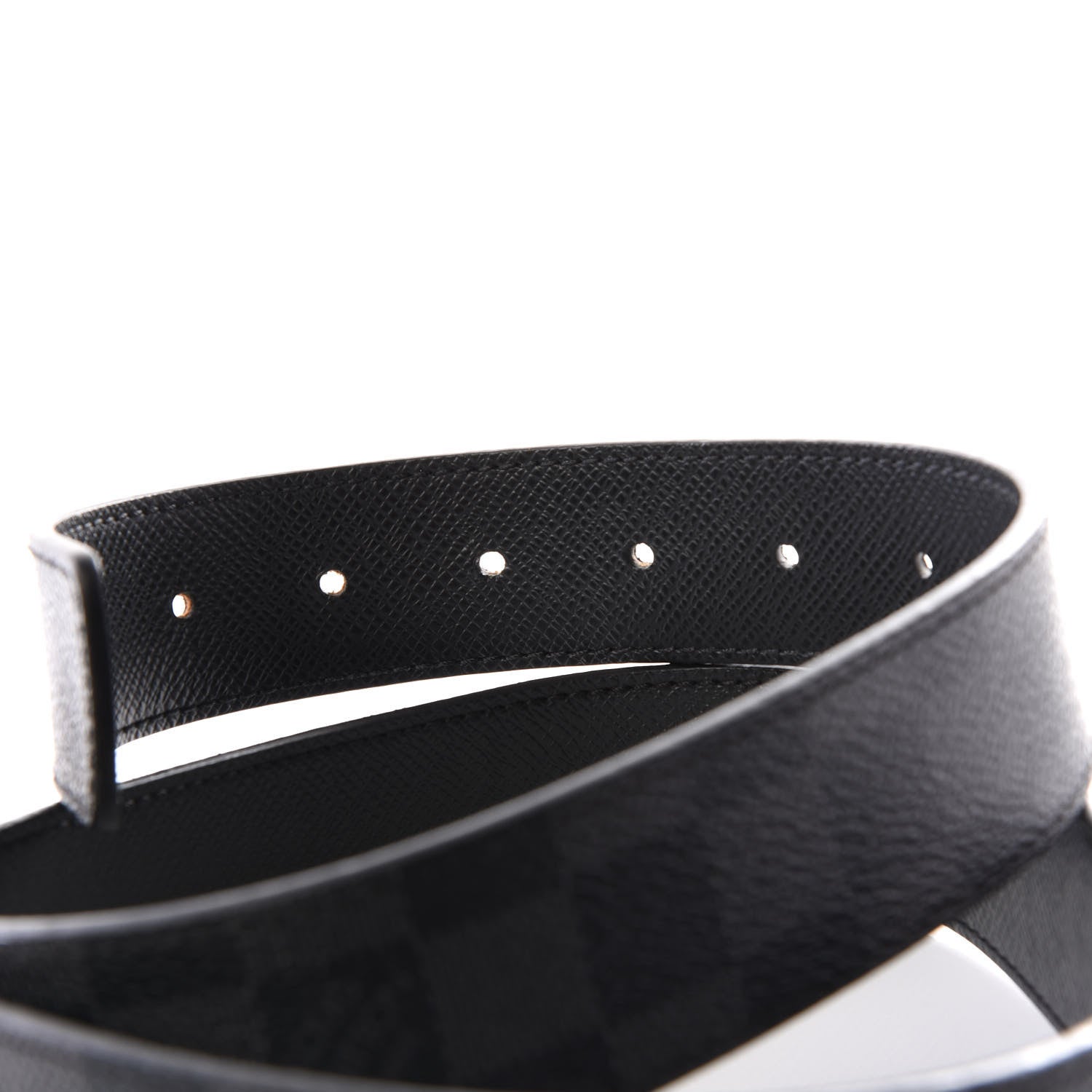 Louis Vuitton Damier Graphite 85mm LV Inventeur Reversible Belt 85 34 3 of 5