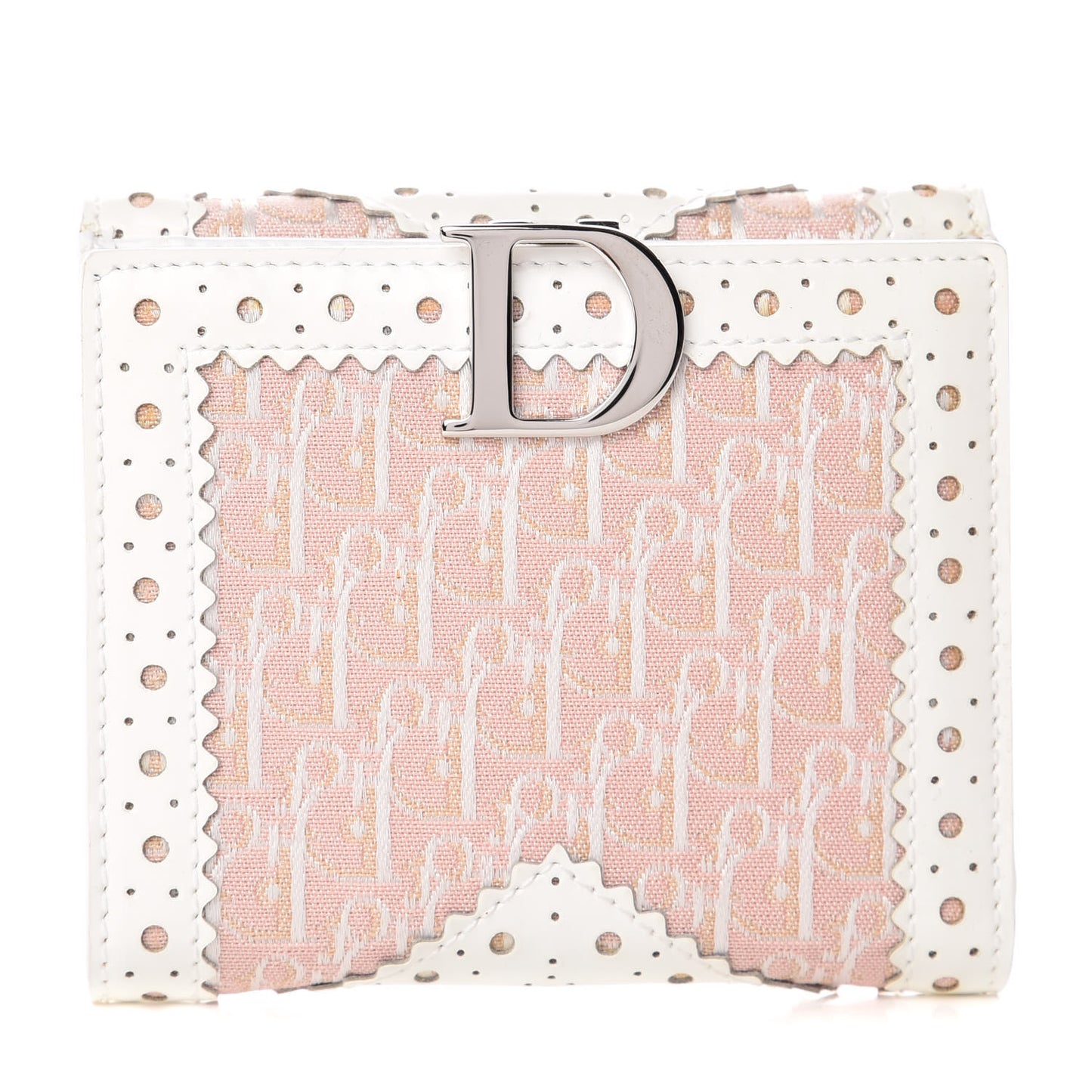 Monogram Compact Wallet Rose Clair