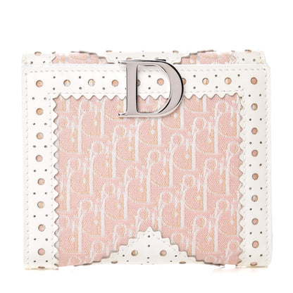 Christian Dior Monogram Compact Wallet Rose Clair 1 of 14