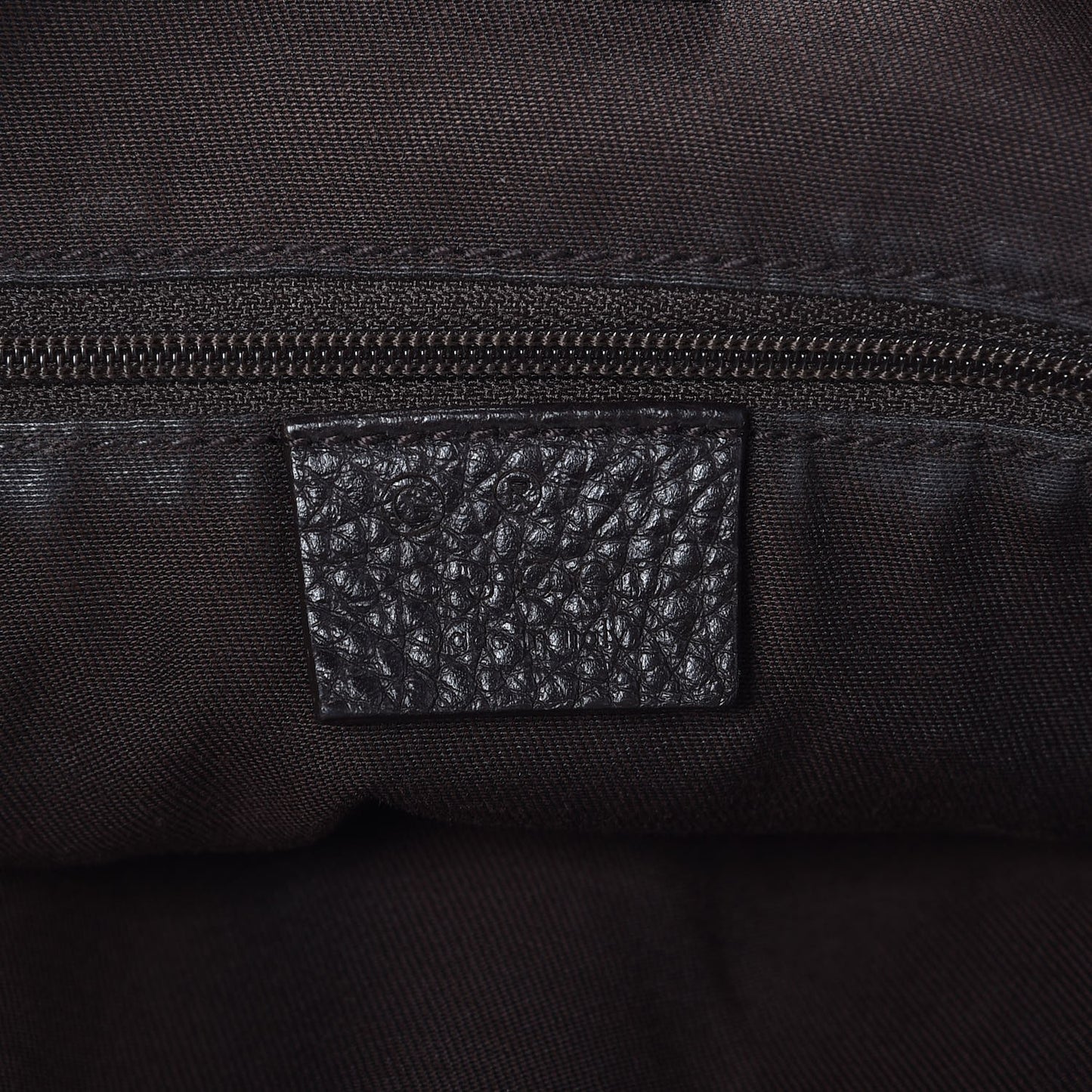Monogram Medium Abbey Convertible Tote Dark Brown