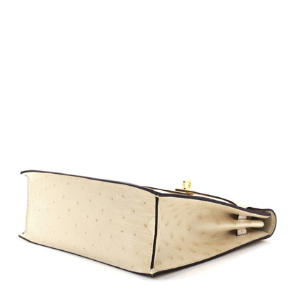 Hermes Ostrich Kelly Danse II Belt Bag Nata 11 of 13