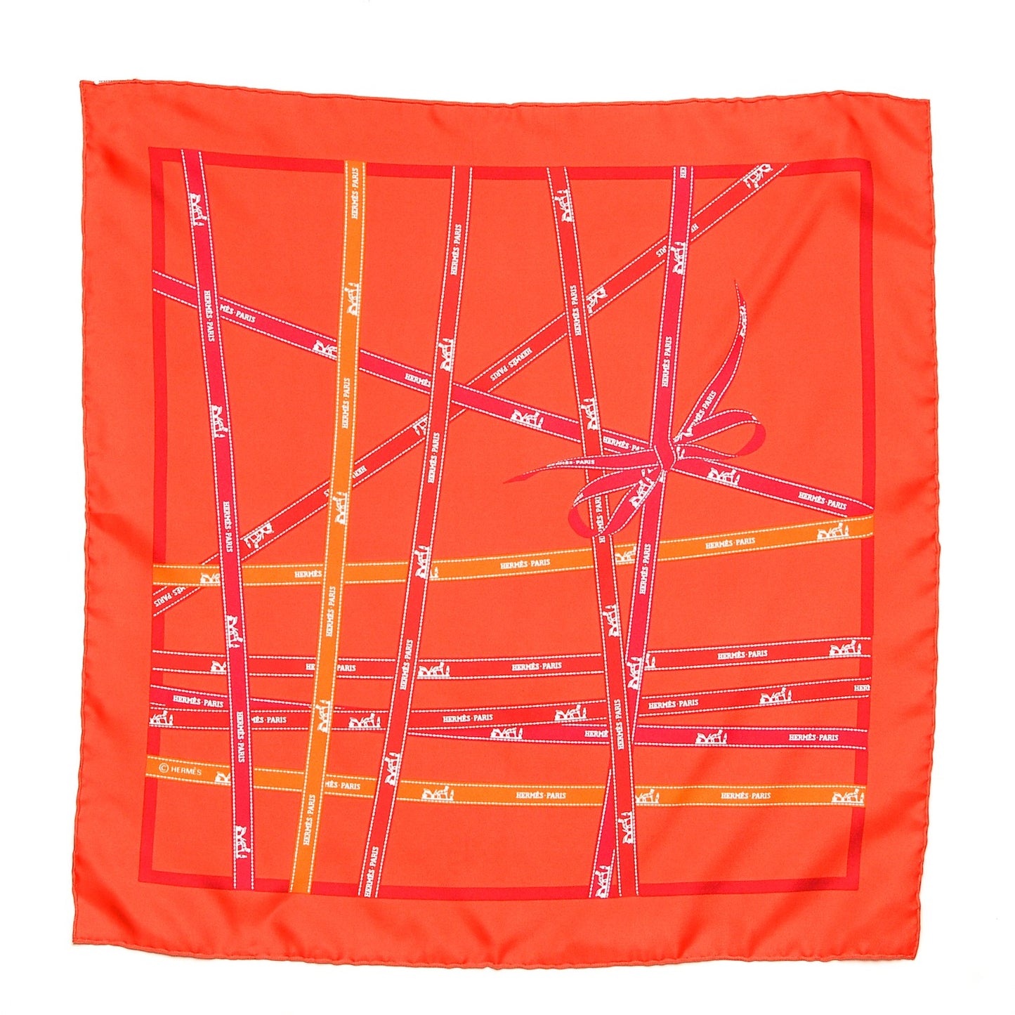 Silk Bolduc Pocket Square Scarf