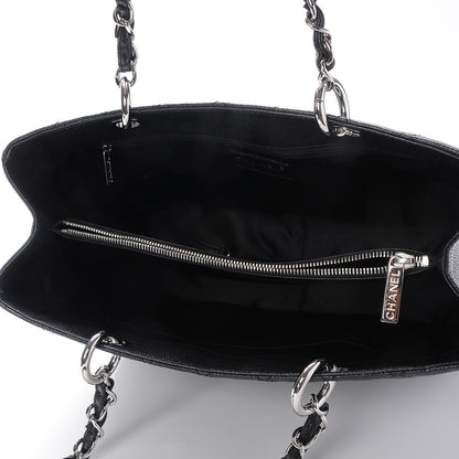 Chanel Caviar Quilted Grand Shopping Tote GST Black 5 of 8