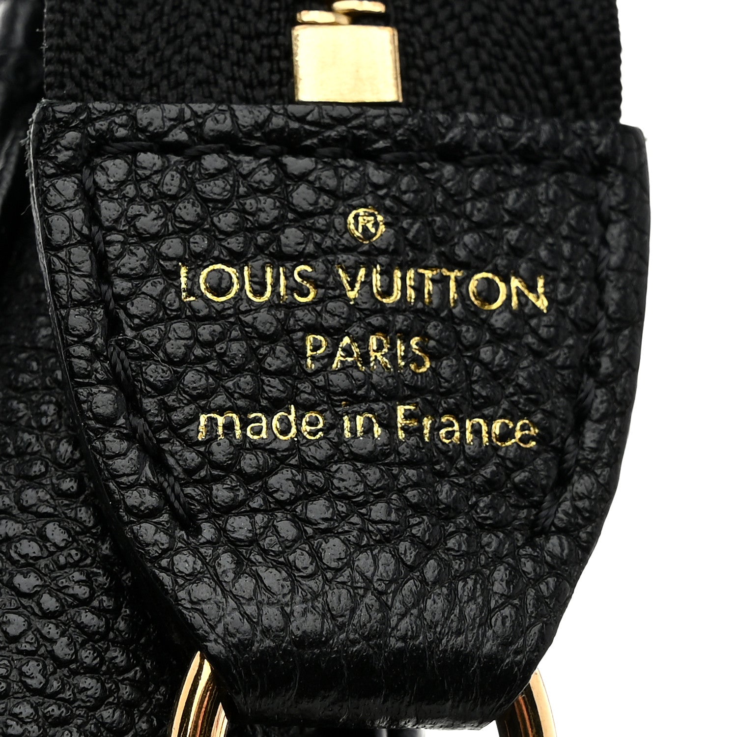 Louis Vuitton Empreinte Monogram Giant Mini Pochette Accessories Black 6 of 6