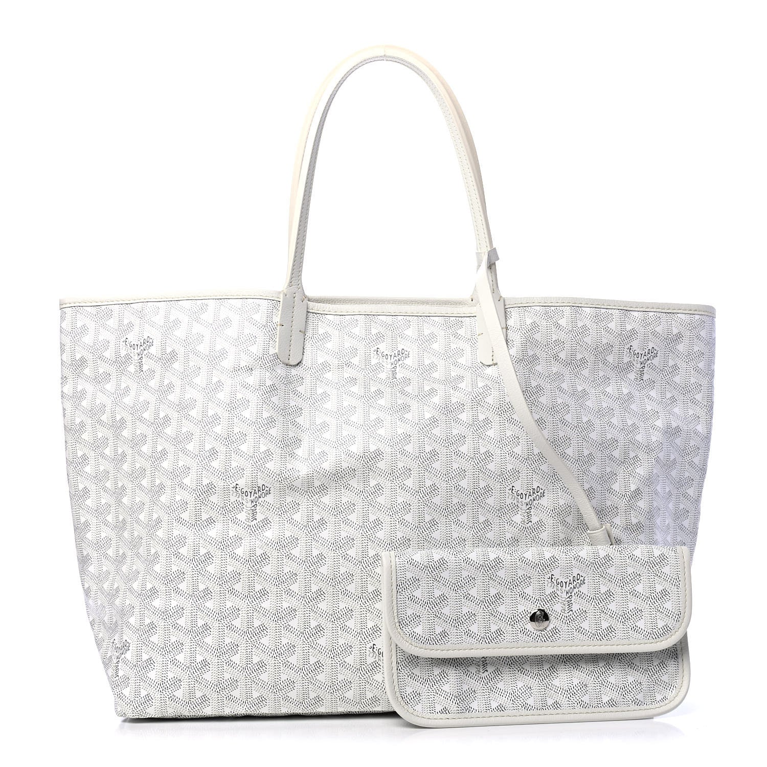 Goyard Goyardine Saint Louis PM White 1 of 4