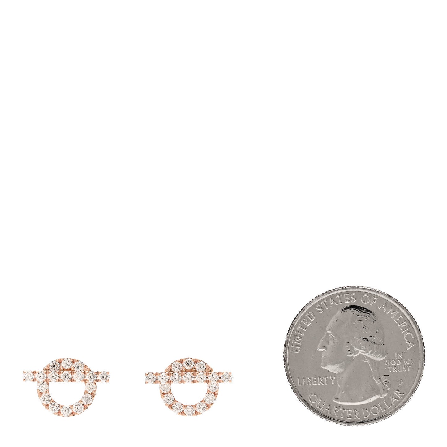 18K Rose Gold Diamond Finesse Earrings