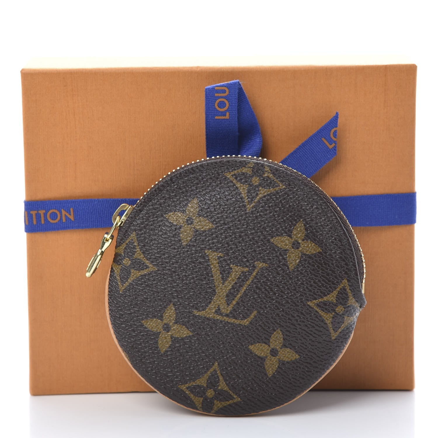 Louis Vuitton Monogram Round Coin Purse 9 of 9