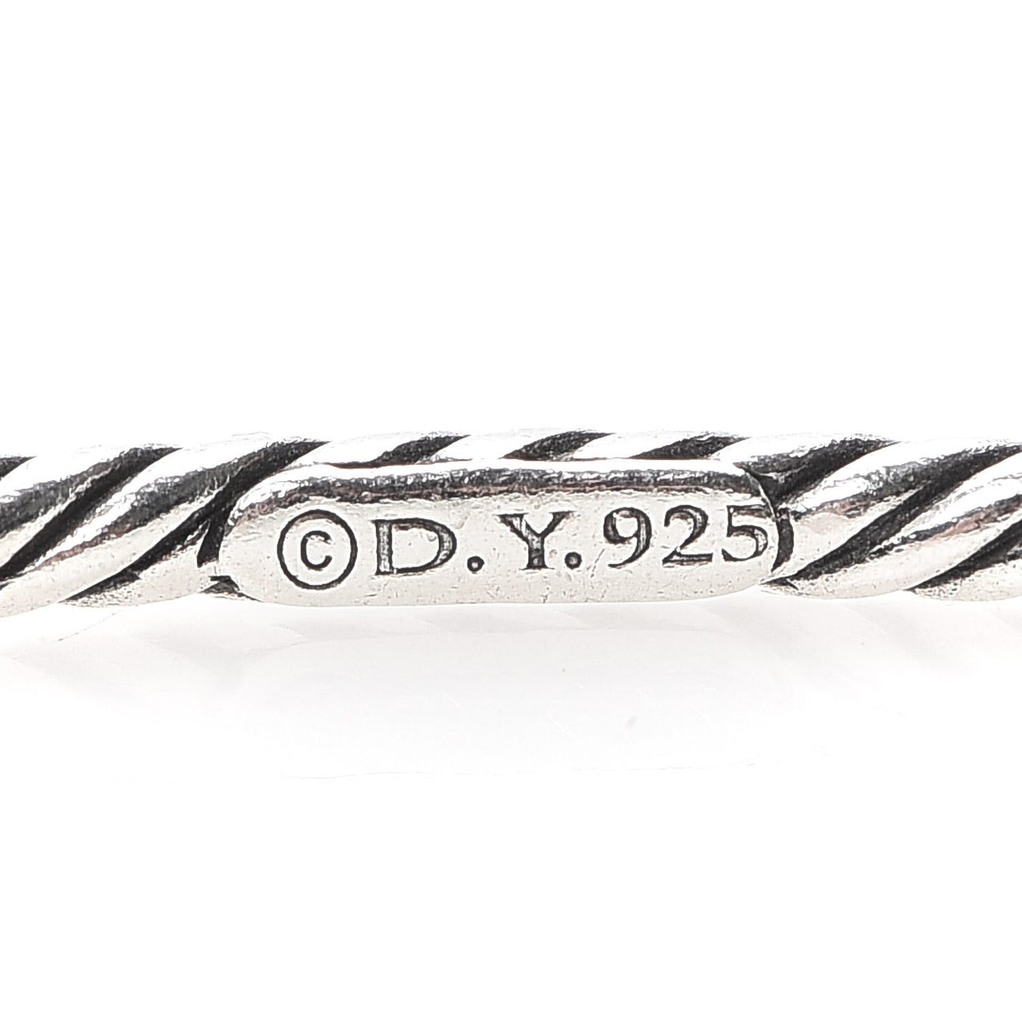Sterling Silver Black Onyx Color Classics Bangle Bracelet Set of 2